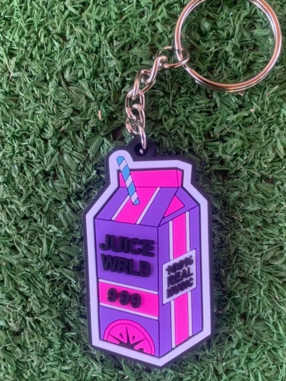 Custom Juice Wrld Keychain Lyrical lemonade